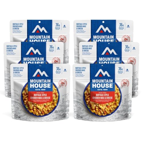 Mountain House Buffalo Chicken Mac & Cheese, 12 Servings