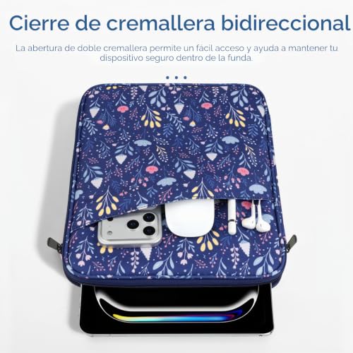 Funda tableta 13 pulgadas Dadanism para iPad Pro M4 y Galaxy Tab S10+ 6
