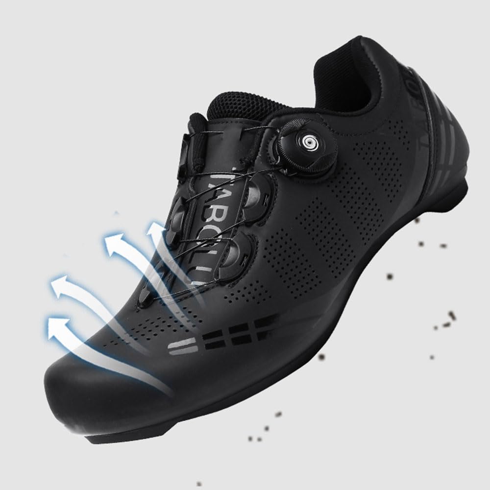 Scarpe Ciclismo Strada Uomo (36 EU-47 EU), Suela de Goma Bici Scarpe MTB Uomo Donna Unisex Equitazione MTB da Ciclismo da Bici Nessun Tacchetto