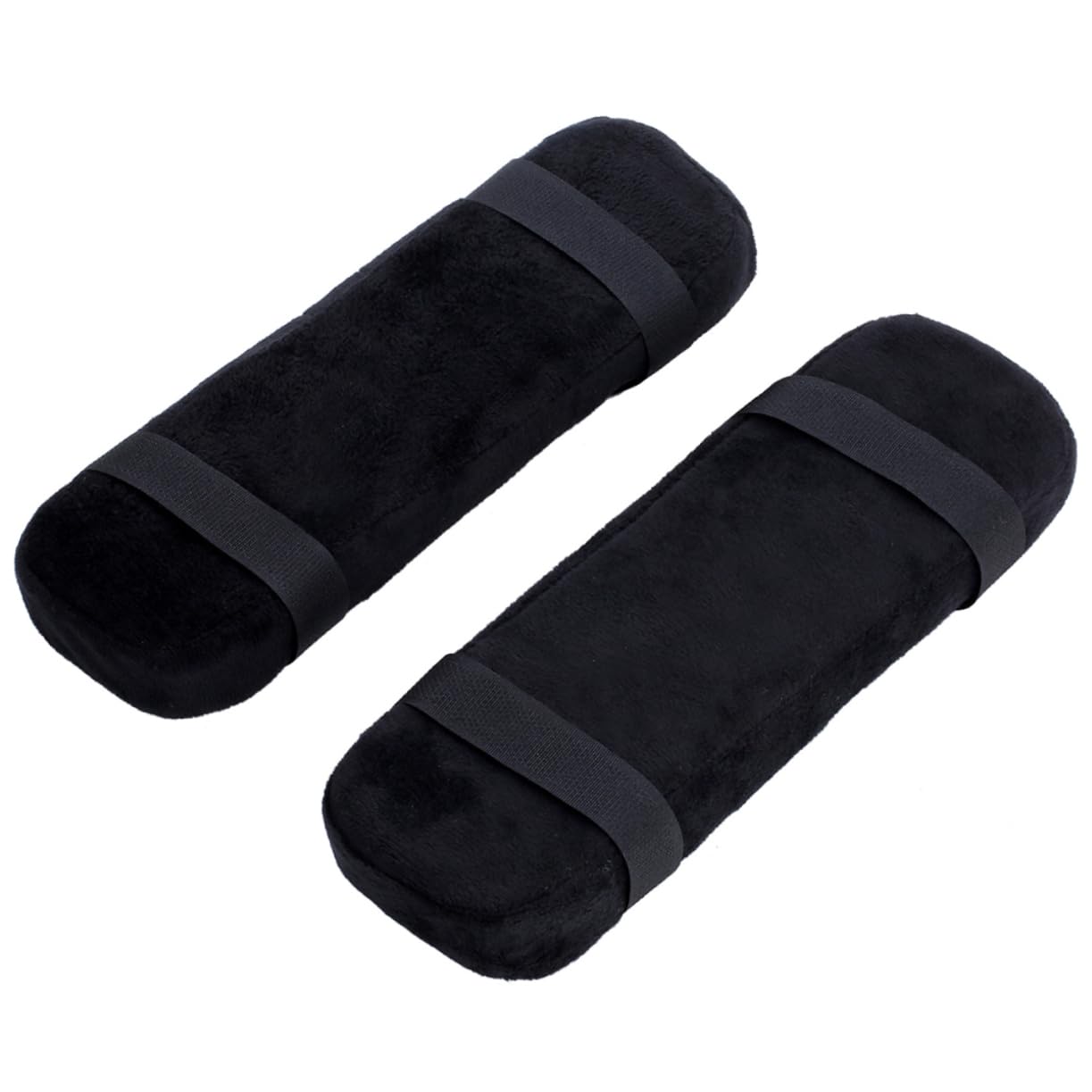Lurrose 2 Paires D'Oreillers De Coude en Éponge À Mémoire De Forme Coussinets D'Accoudoir Confortables Coussinets D'Accoudoir De Chaise De Bureau Coussinets D'Accoudoir Ergonomiques