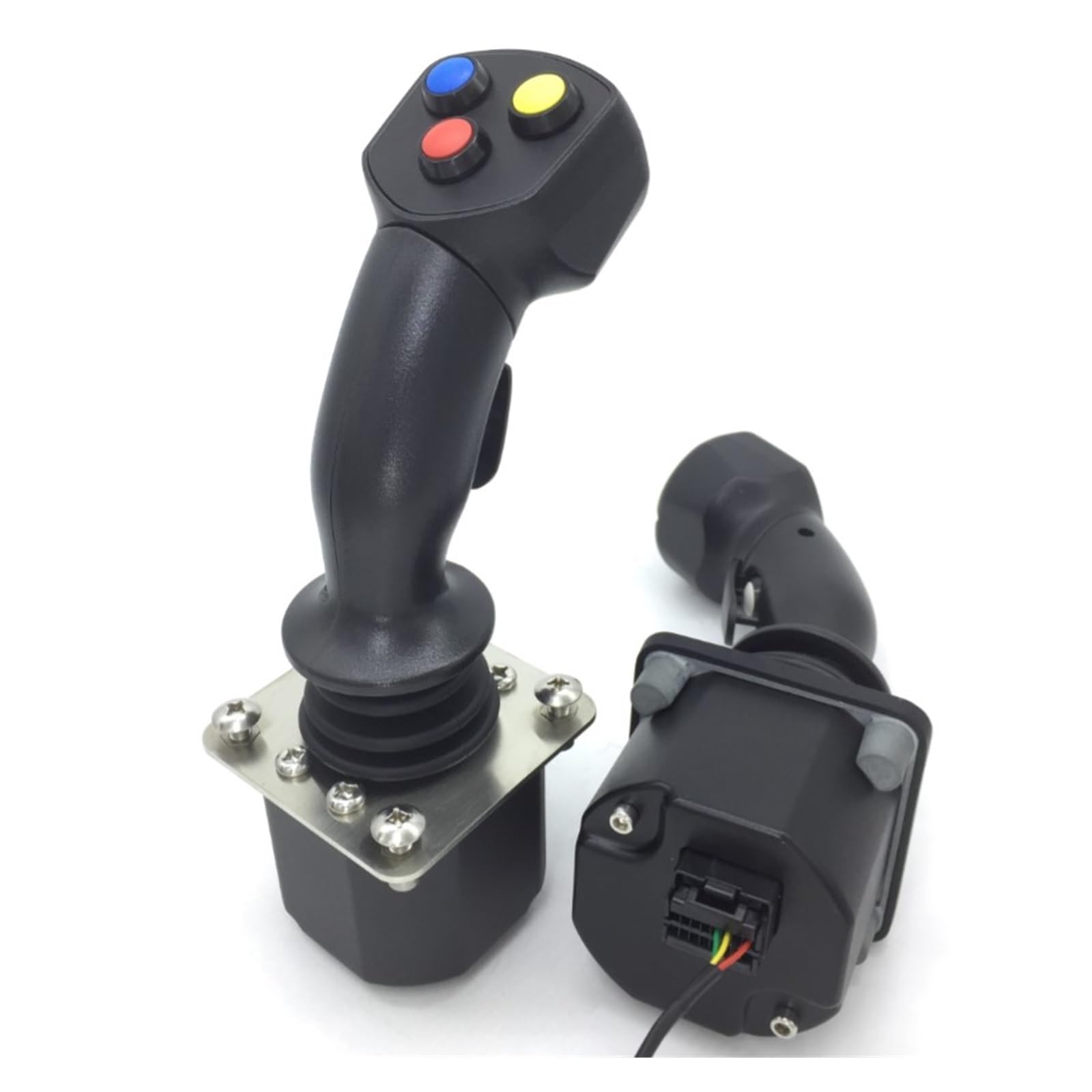 SMC61A3 Bouton Poussoir à portatif Résistance avec sensation centrale, poignée de commande Contrôleur à bascule Tram(5V,Output RS422)