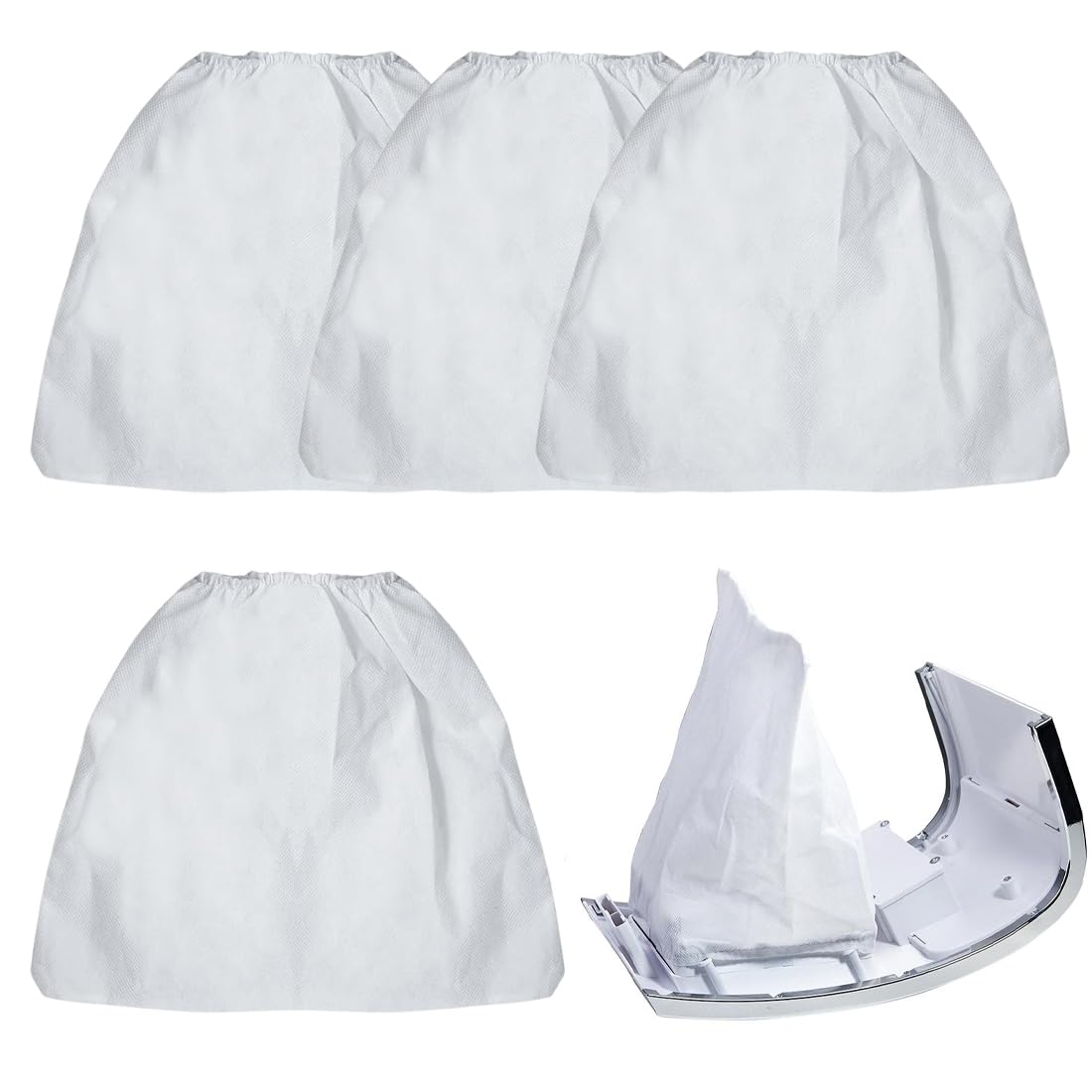 Asciuga unghie Accessori,Aspirapolvere per nail art da 4 pezzi, piccolo sacchetto per la raccolta della polvere, spesso sacchetto in tessuto non tessuto