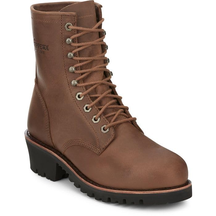 Chippewa Men's Classic 2.0 8" Steel Toe Logger Work Boot2