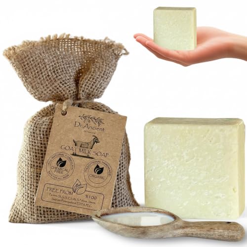 Dr.Ancient Barre de savon au lait de chèvre bio...