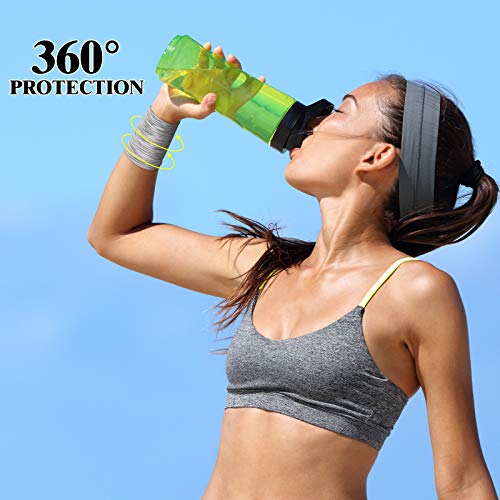 geyoga 12 pack cooling wristbands for women men breathable tennis sweatbands quick dry heat remove ice wristband for yoga sports running gym workout