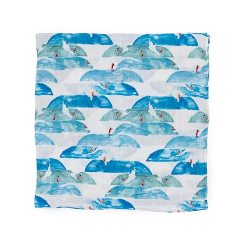 Image of Little Unicorn Muslin Swaddle Blanket for Newborns & Infants | Soft & Breathable Fabric | Set of 3 Baby Blankets for Swaddling, Nursing, Shower Gifts (Summer Vibe)
