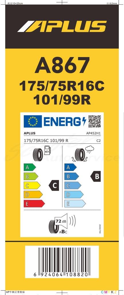 APLUS -175/75R16C 101R A867 -C/E/71-Pneus de transport