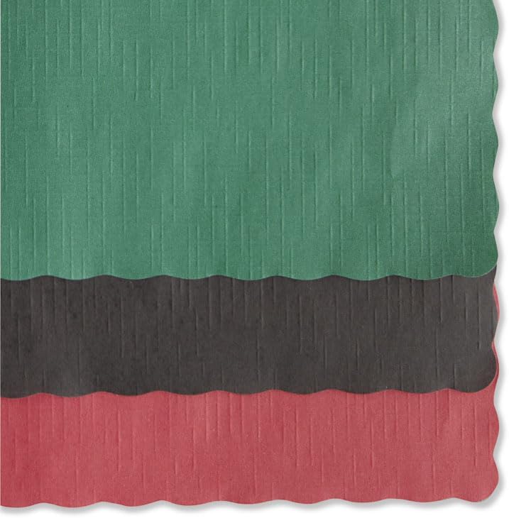 Miniatura 4 de HOFFMASTER Manteles individuales de color sólido, 9 3/4 X 14, verde cazador HFM310528