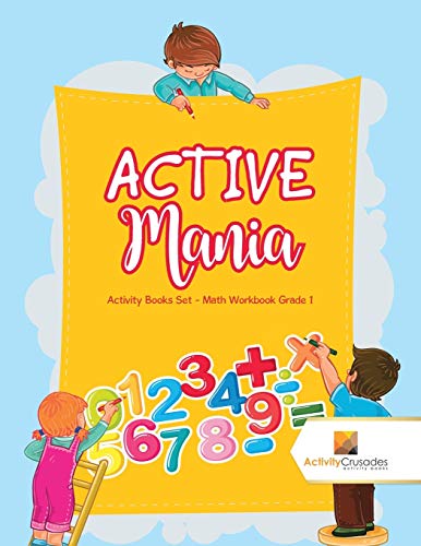 ACTIVE Mania : Activity Books Set - Math Workbook Grade 1 image 3