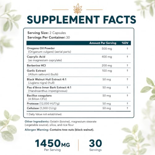 Happee Candida Complex Support Supplement