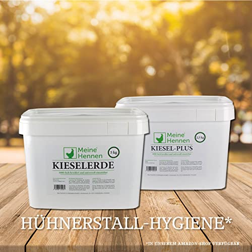 MeineHennen Original Milbensperre/Milbenfalle, der Milbenschutz Hühner - Einfache Montage im Hühnerstall - effektive Bekämpfung der roten Vogelmilbe/Hühnermilbe - Set mit Zwei Milbenfallen