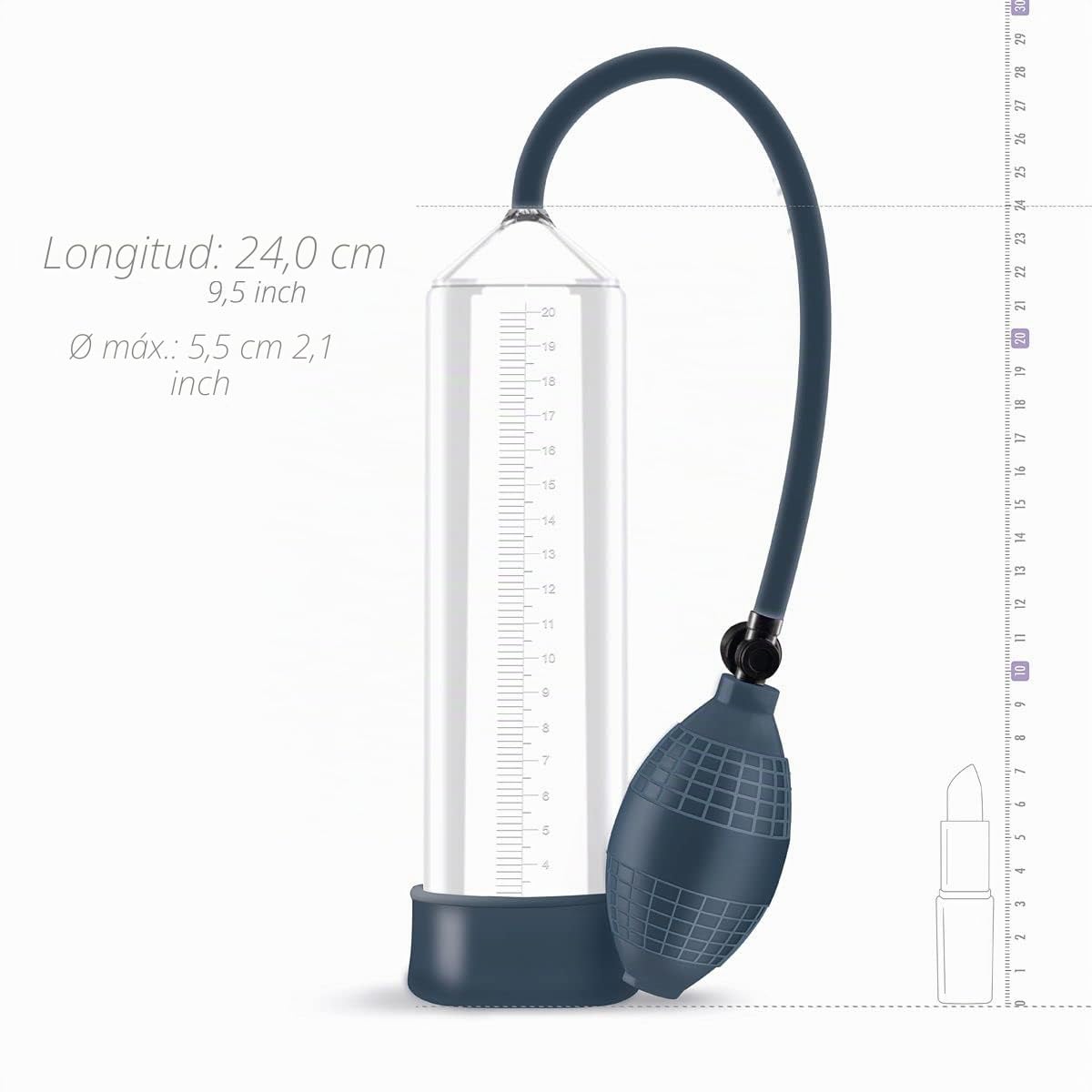 Boners Bombas para el pene - Penis Pomp No. 1 Eficaz ampliar Bomba de vacio Maquina de sexo macho extensor dispositivo de retardo sucking