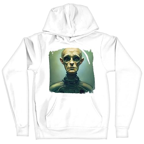 Mad Scientist Art Hooded Sweatshirt - Colorful Art Hoodie -