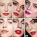 12 Capsule Pills Lipstick Mini Lip Stick Packs Matte Lip Stick Bundles For Women,Dark Sexy Red Brown Nude Mini Matte Lipstick Makeup Lip Liner labiales mate 24 horas originales (Set02, 12pcs set)