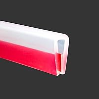 Vista 22 de Borde de goma, borde de canal en U autoadhesivo, protector de borde para madera contrachapada y madera, bandas de borde en forma de U para despegar