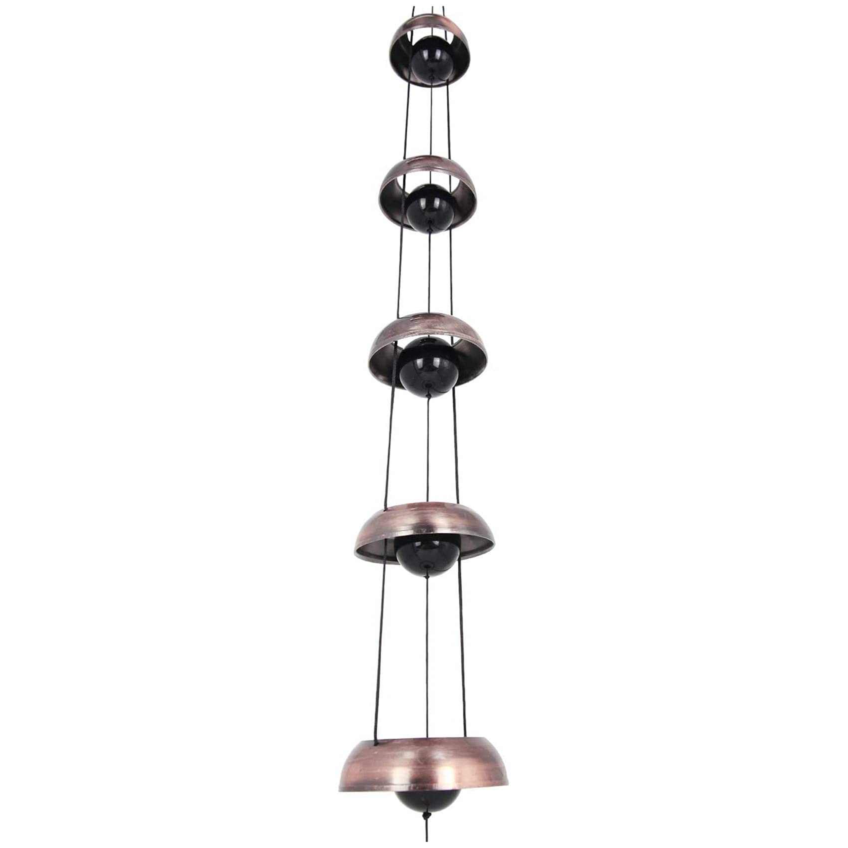 rieder 2 x dzwonek na wiatr, z 5 dzwonkami, Feng Shui, do , na zewnątrz, dekoracja