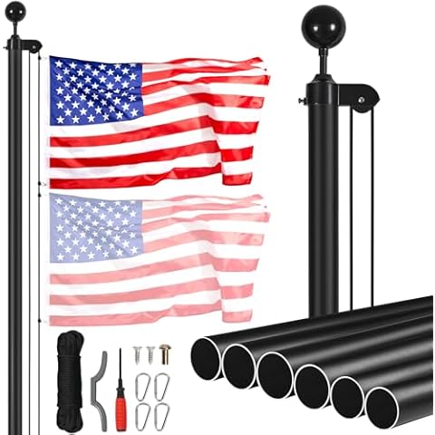 VEVOR 30 Feet Flagpole Kit Cover