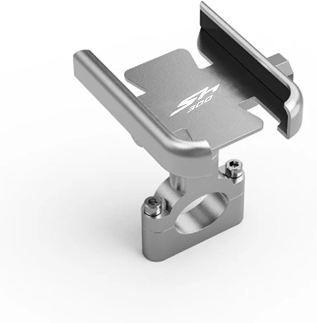 for SH300 SH 300 All Years Motorcycle Accessories Handlebar Mobile Phone Holder GPS Stand Bracket(Silver)