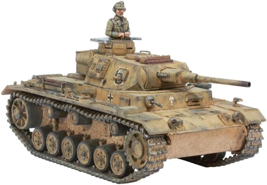 Warlord Bolt Action Afrika Korps German Grenadiers Western Desert Starter Army Pack 1:56 Tabletop Miniatures - Plastic Paintable WWII Soldiers Set, Table Top 28mm Military Minifigures for Adults