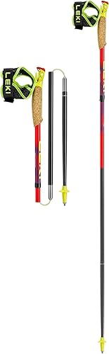 Miniatura 6 de LEKI Ultratrail FX.One - Bastones de senderismo – Bastones ultraligeros plegables de carbono para senderismo y trail running Gris Cálido Gris Cálido