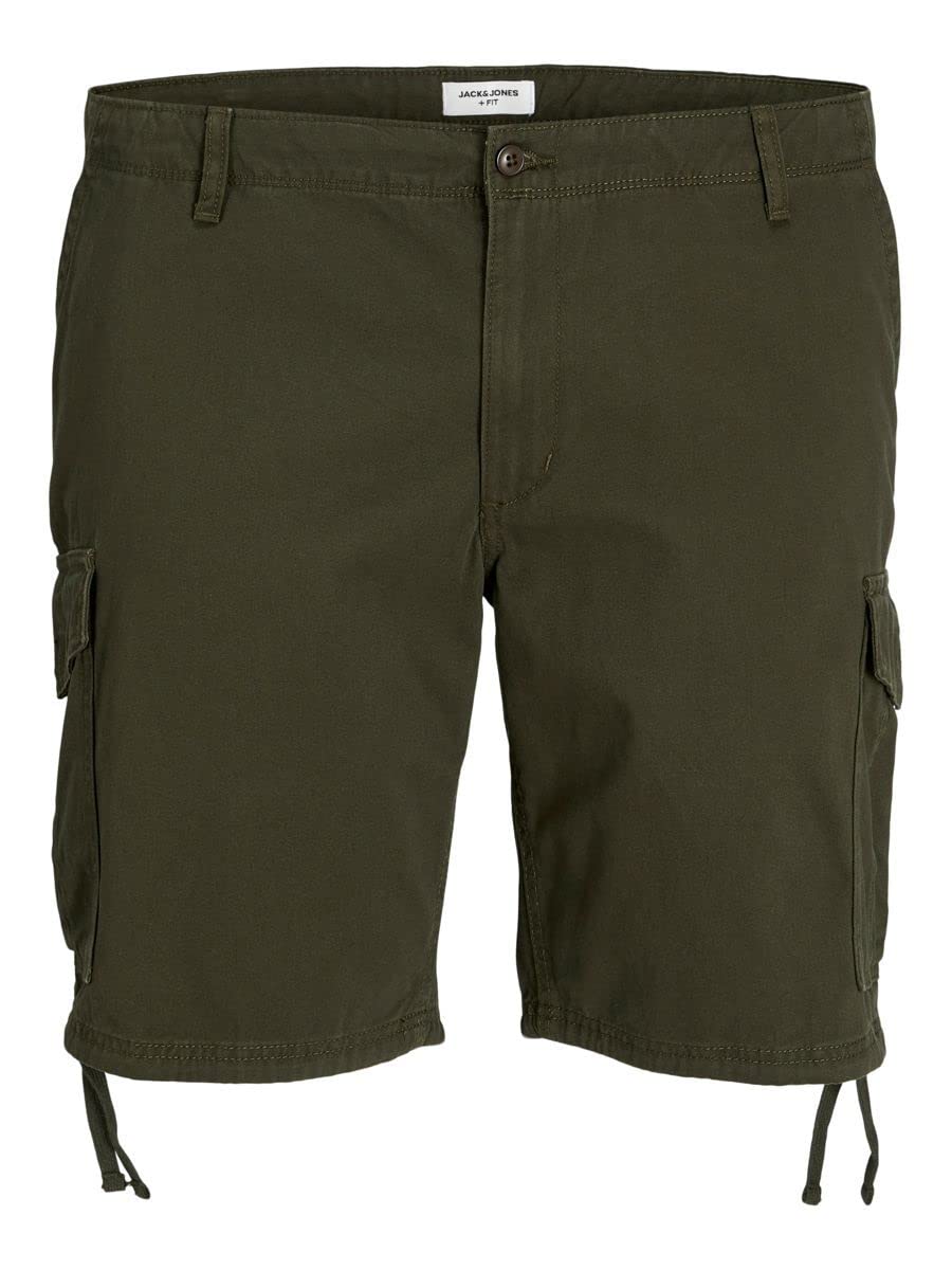 JACK & JONES JPSTMARLEY JJCARGO Men's Cargo Shorts - Relaxed Fit - Plus Size