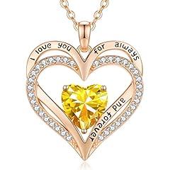 Rose Gold-11-Nov.(Heart Zircon)