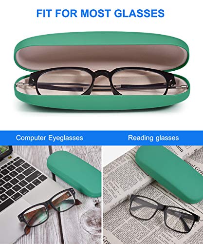 Image of RayLove Unisex Hard Shell Eyeglasses Cases, Protective Case For Glasses