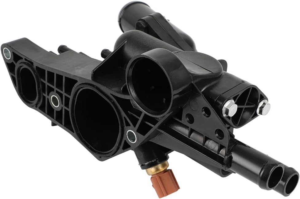 SCITOO Thermostat Housing Assembly Compatible for Hyundai Sonata 2008-2010,for Kia Optima 2009-2010,for Kia Rondo 2008-2010