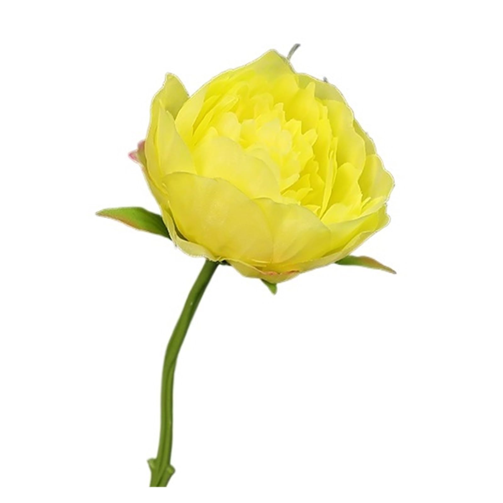 Casetlong 10Pcs For Home Decoration Fake Flowers Bouquet Wedding Decor Party Photography Props(Yellow)