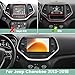 [2G+64G] 10.1 inch Radio for Jeep Cherokee 2013-2018, Android Touch Screen Cherokee Car Stereo, Carplay/Android Auto/EQ Audio/1080P/SWC/Bluetooth