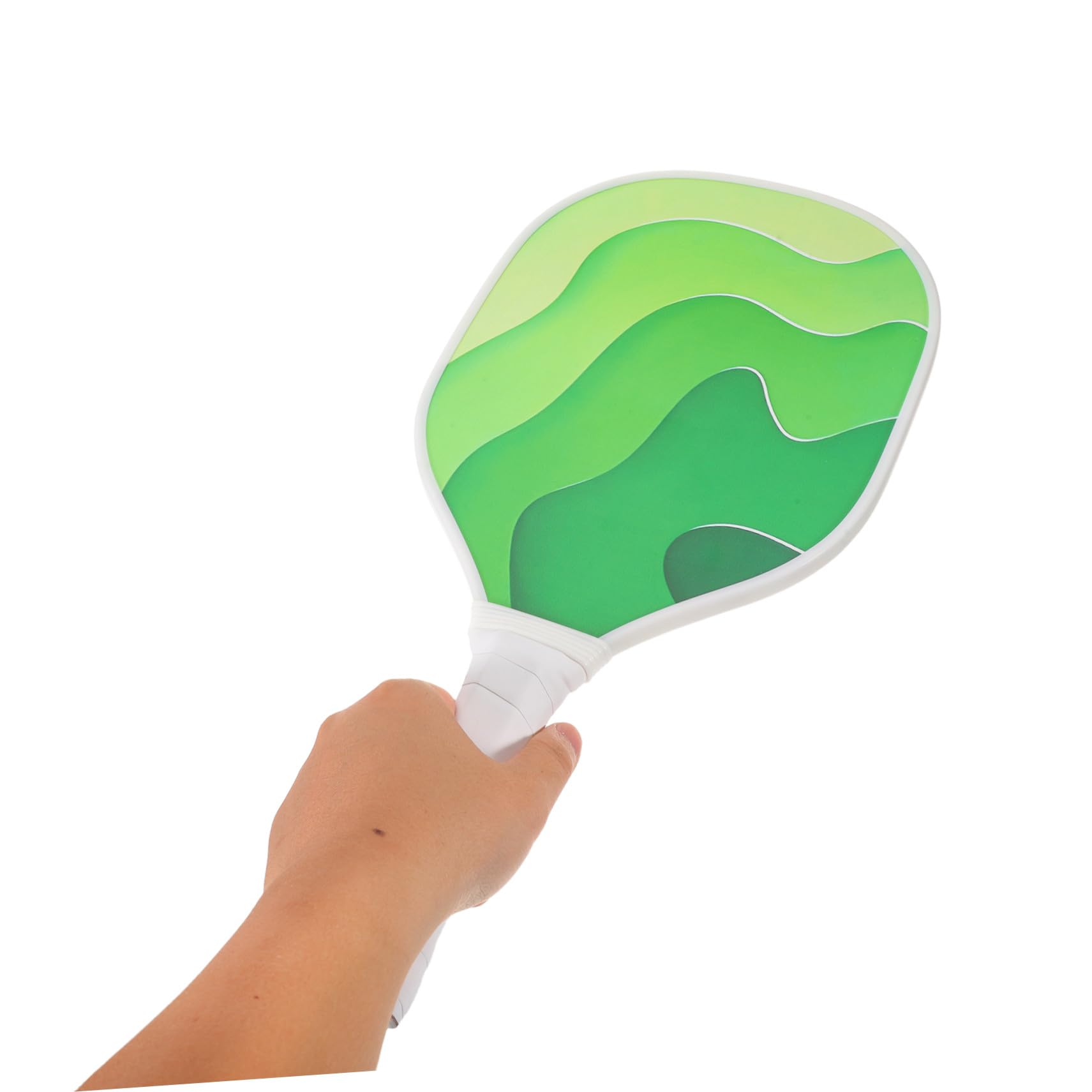 TOYANDONA Racchetta da Pickleball in Fibra Leggera con Cuscini Antiabrasione Set di Racchette per Allenamento e Gioco all Aperto Chiuso per Principianti e Famiglie