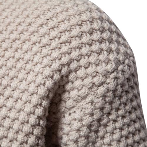 Mens Pullover Sweaters Fashion Knit Sweaters Stylish Knitwear Lightweight Jumper Long Sleeve Round Neck Sweater2