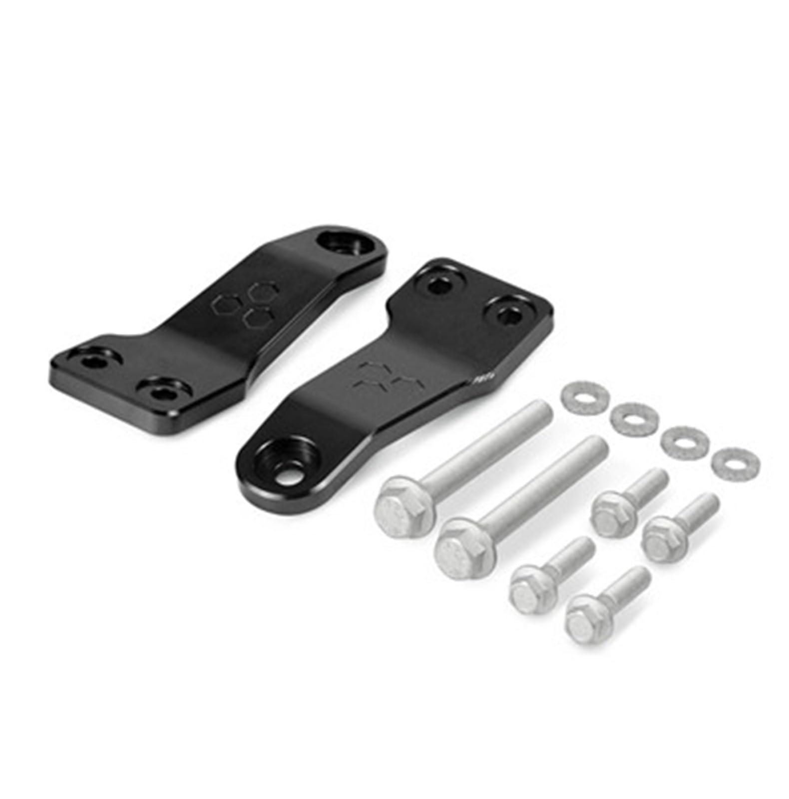 Car Accessories Front Subframe Support Brackets for Arteon 2017+ for Tiguan II 2016+ for Jetta / GLI 7 2018(Black)