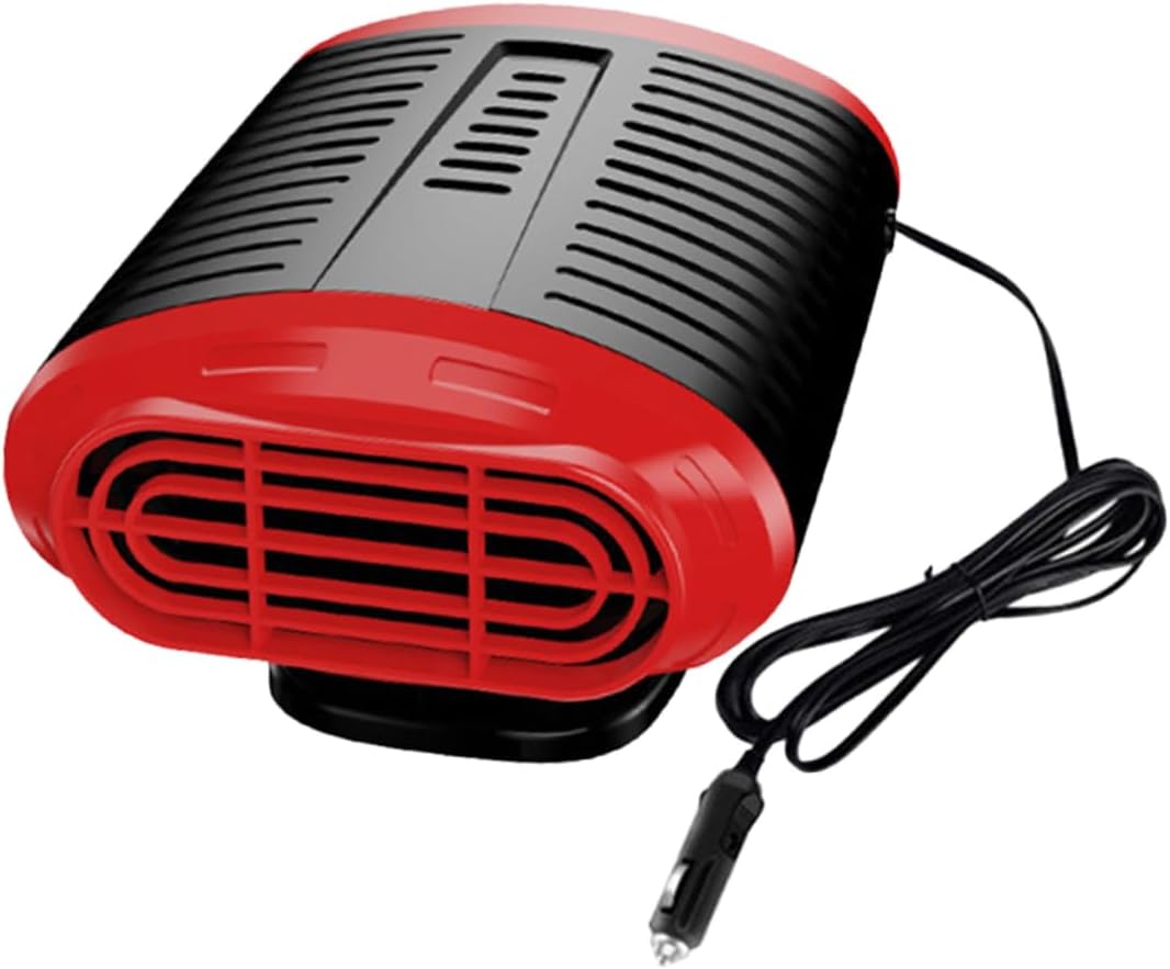 SUPVOX 1pc Portable Vehicle Heater Fan Windshield Defogger for Safe Driving Quick Frost Fog Removal for Car Camping and Winter Travel