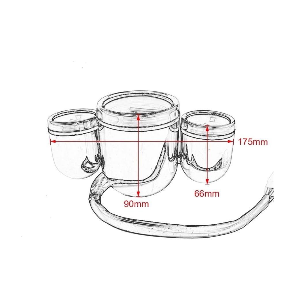 Tachimetro Accessori Universali Per Moto Digitali Strumento Tachimetro Contachilometri Contagiri Misuratore KM/H Assemblaggio
