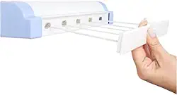 Varal Automático Rotoflex 5 Cordas Retrátil (Branco)