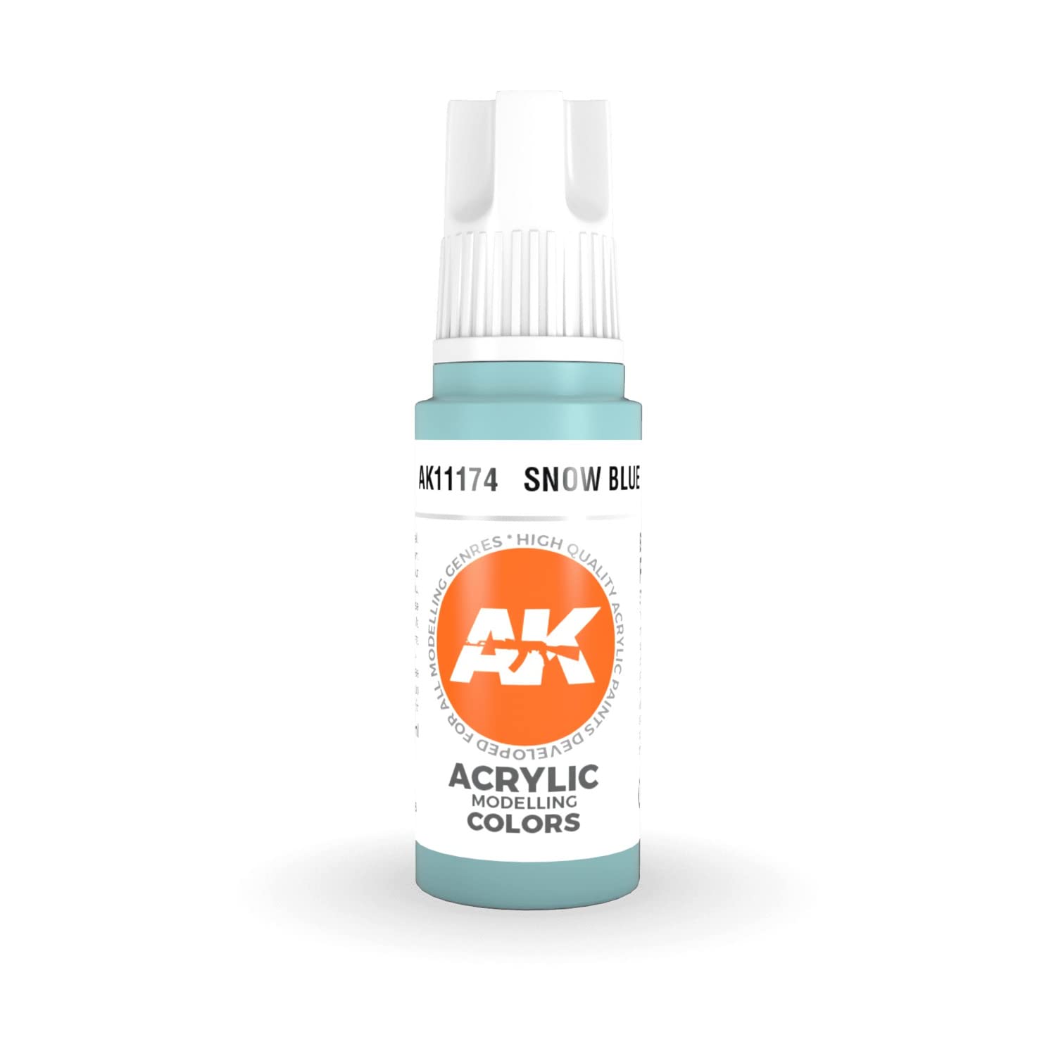 AK Interactive 3rd Gen Acrylic Snow Blue 17ml