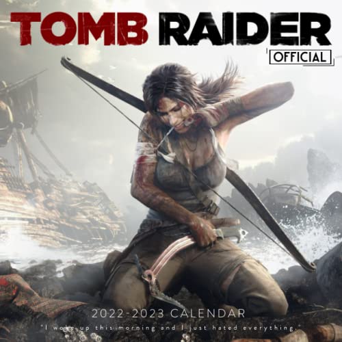 Tomb Raider: OFFICIAL 2022 Calendar - Video Game calendar 2022 - Tomb Raider -18 monthly 2022-2023 Calendar - Planner Gifts for boys girls kids and ... games Kalendar Calendario Calendrier).11