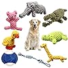 ZOUTOG Puppy Chew Toys, Set of 8 Dog Rope Toy...