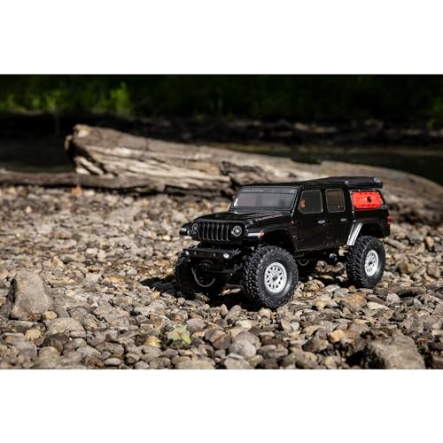 Image of Axial RC Truck SCX24 Jeep Gladiator 4 Wheel Drive Rock Crawler Brushed RTR (Nothing Needed to Complete Ready-to-Run), Black, AXI00005V2T5, Remote Control Car, RC Car, RC Crawler