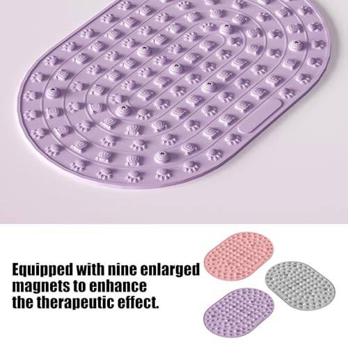 Alfombra de Masaje para Pies de Silicona Premium, Tapete con Acupresión, Plegable, Ideal para Pilates, Gimnasio y Uso Doméstico miniatura 3