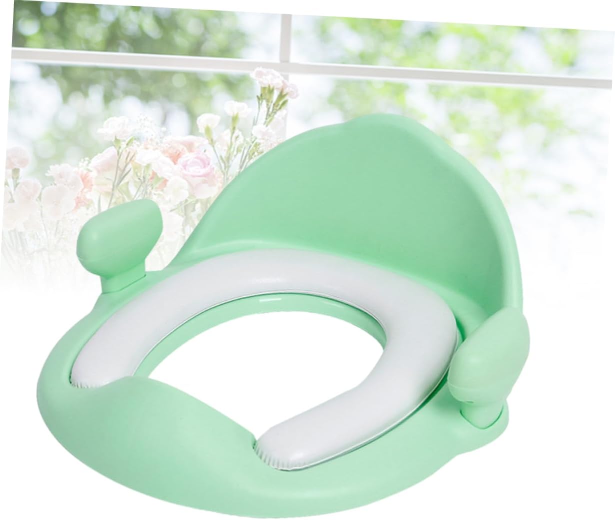 Yardwe Kids Toilet Trainer Seat Secure Non-slip Promotes Independence Fits Most Toilets