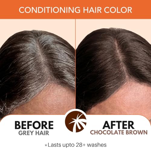 Image of Paradyes Pure Creme Care No Ammonia Hair Color Chocolate Brown 3.65 | Long-Lasting Creme Formula | Grey Coverage | Coconut Milk + Almond Oil + Hyaluronic Complex | Smooth & Shiny Finish | 60g+10 ml