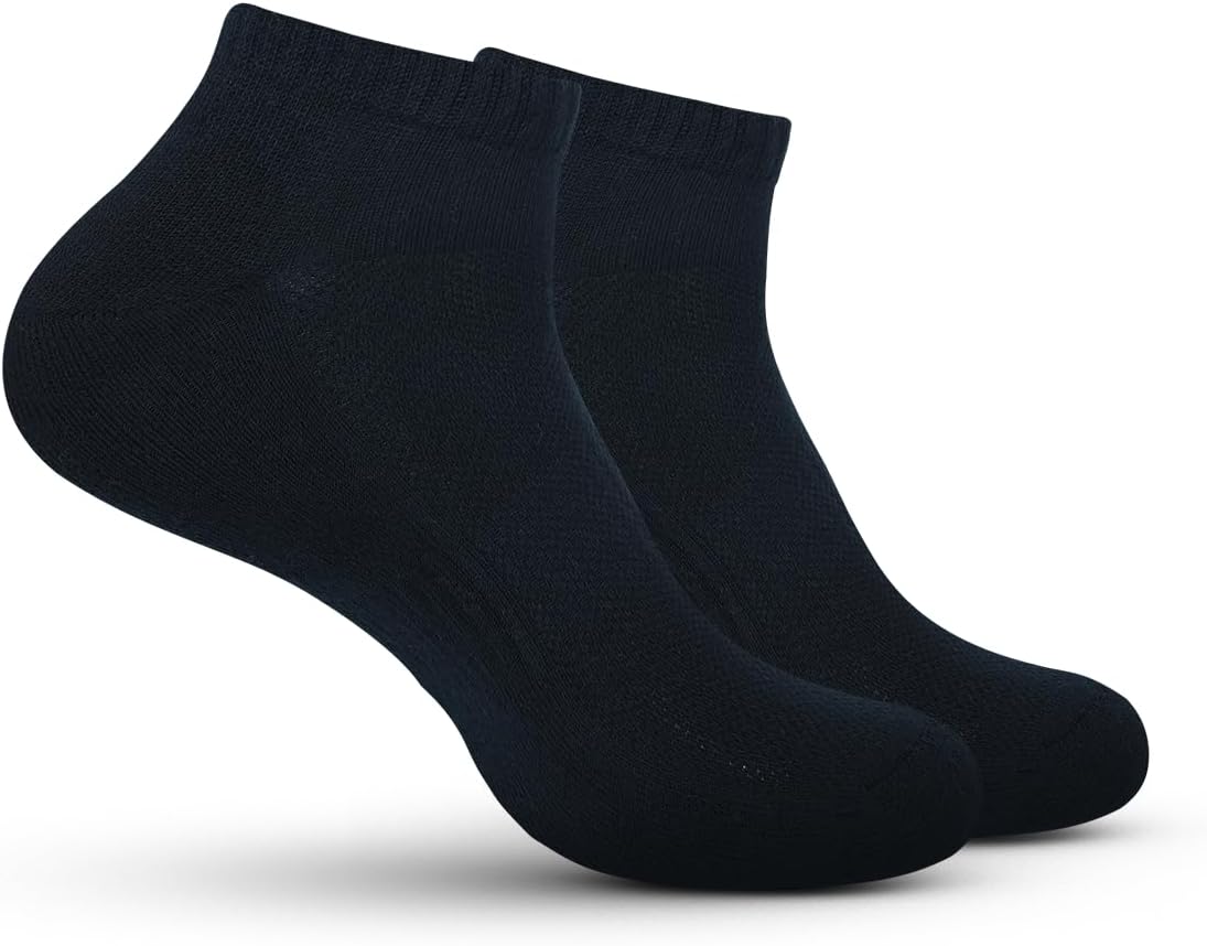Athletic Running Ankle Socks for Men & Women Pack of 5 - Lightweight Cotton Low Cut Socks - Super Soft Ankle Sock - Image 6