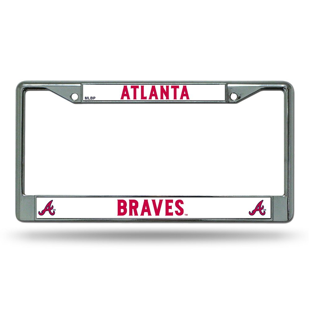 MLB Chrome License Plate Frame
