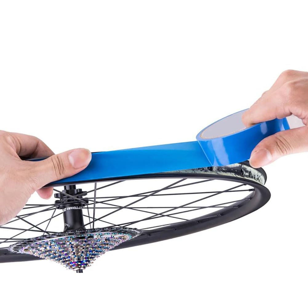 Nastri per Cerchioni da Bicicletta,Nastro per Bicicletta Tubeless,Nastro Antiforatura per Cerchi Bicicletta,Protezione per Pneumatici per Biciclette,Strisce per Cerchioni per Bici 21mmx10m Tokaneit