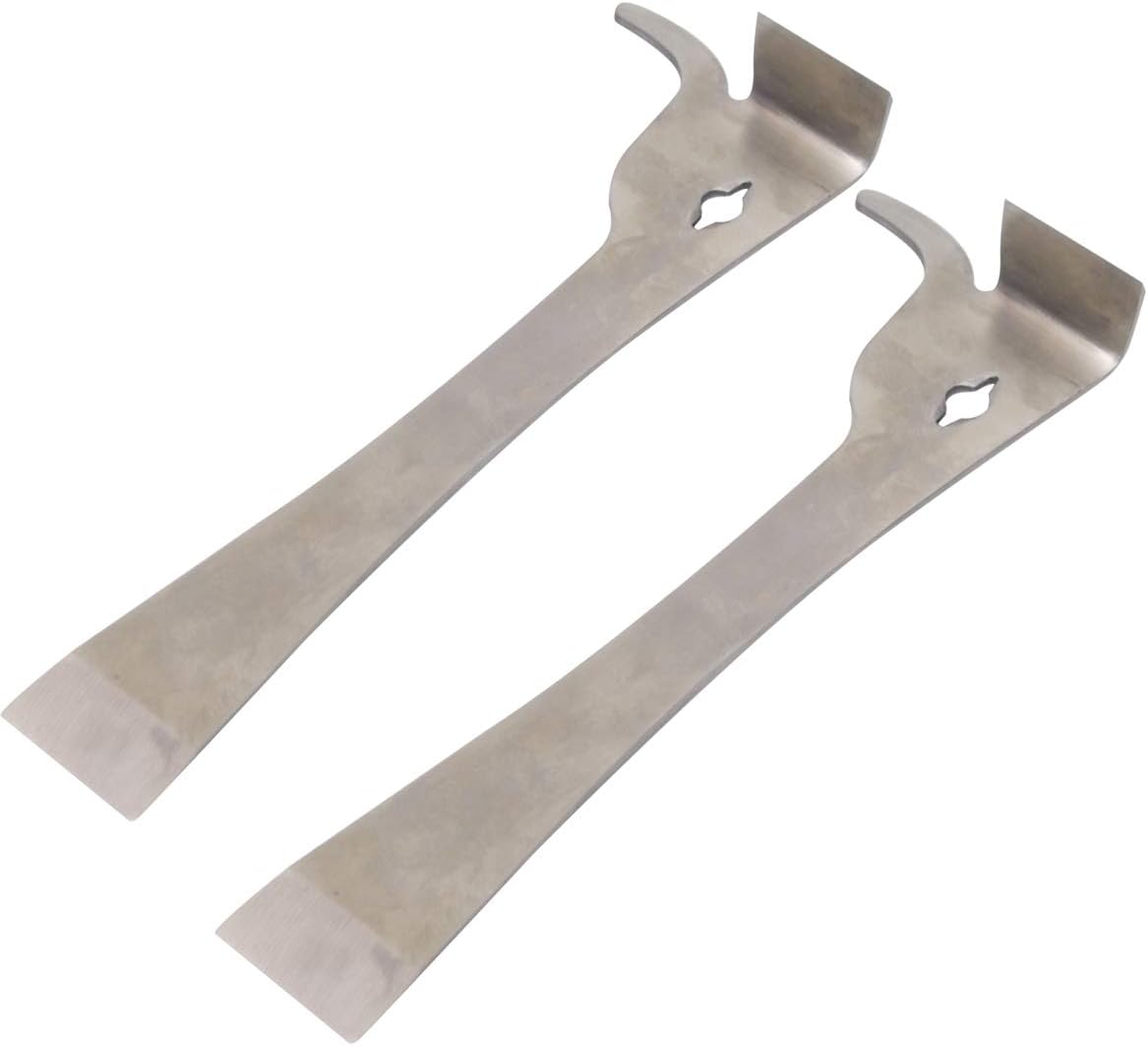 2 Piezas Rasqueta de Acero Inoxidable para Apicultura