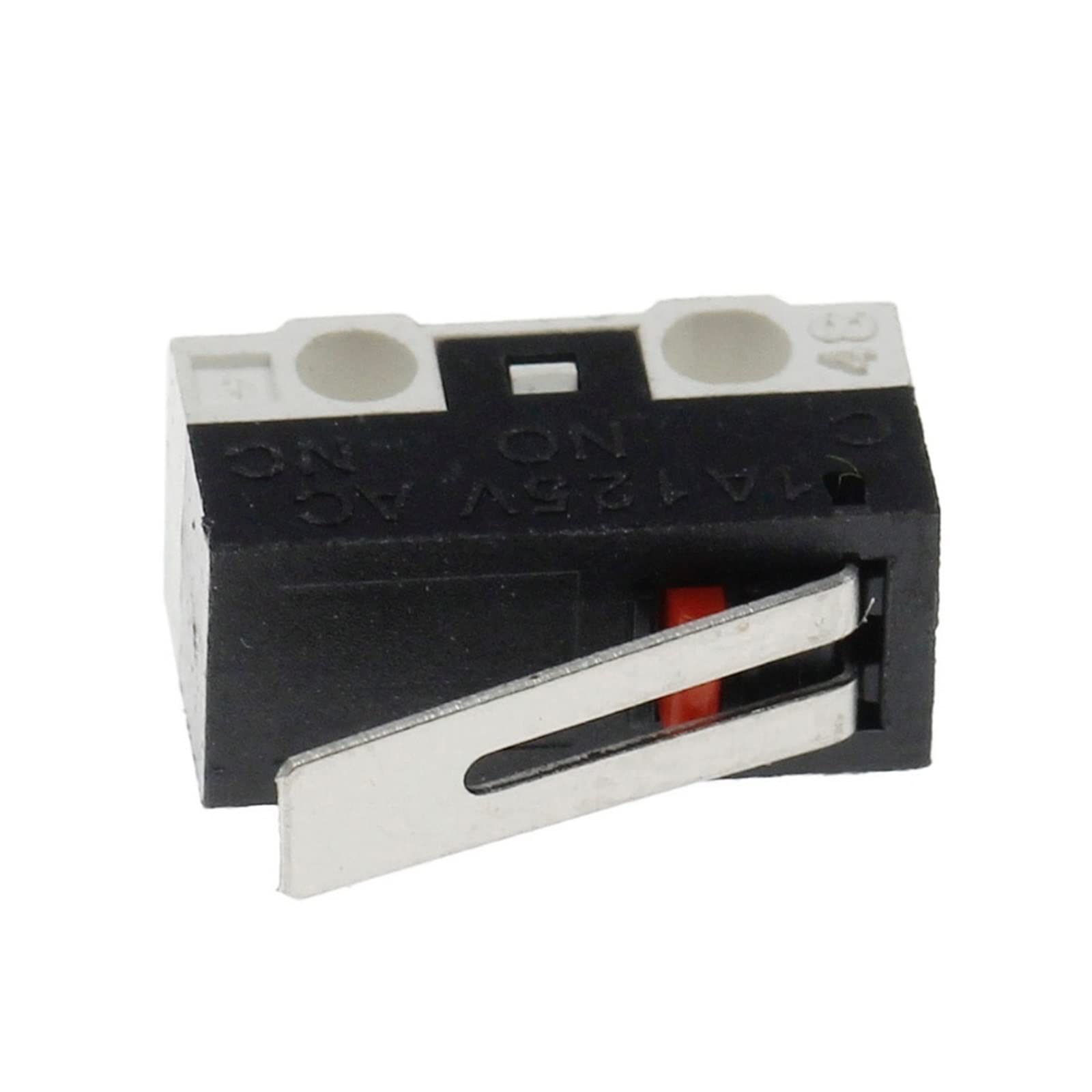 10 Uds interruptor de límite interruptor de botón pulsador 1A 125V AC interruptor de ratón 3 pines Micro interruptor interruptor electronico
