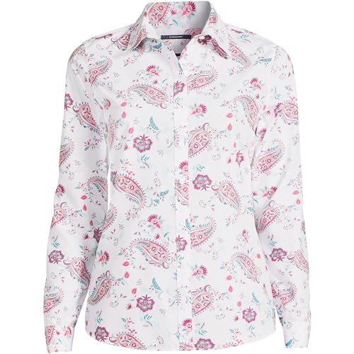 Image of Lands' End Women's Pinwale Cord Long Sleeve Shirt