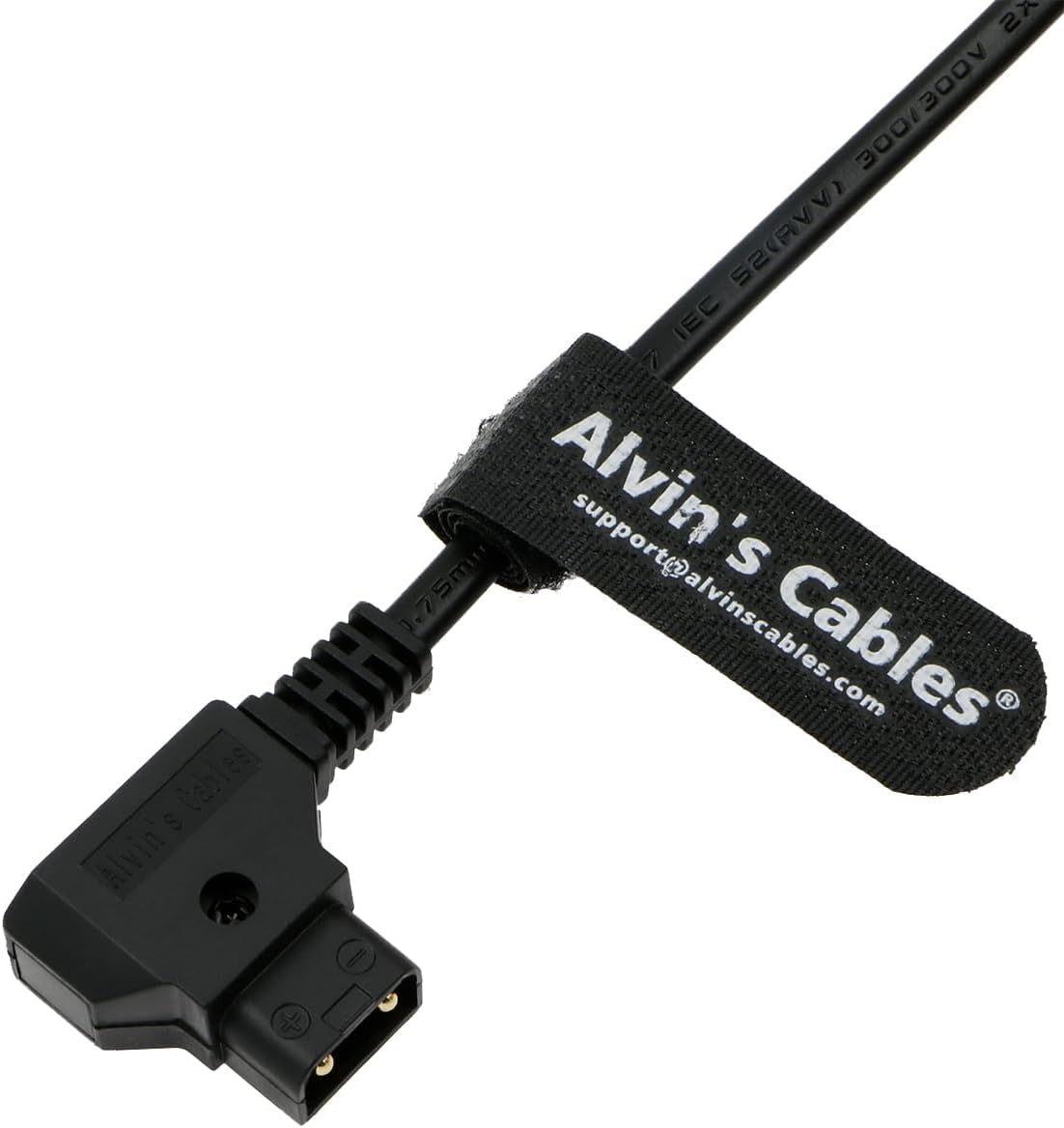 Alvin's Cables D tap Female to D-Tap Male Extension Cable with Switch for V-Mount Battery 12inches|30cm